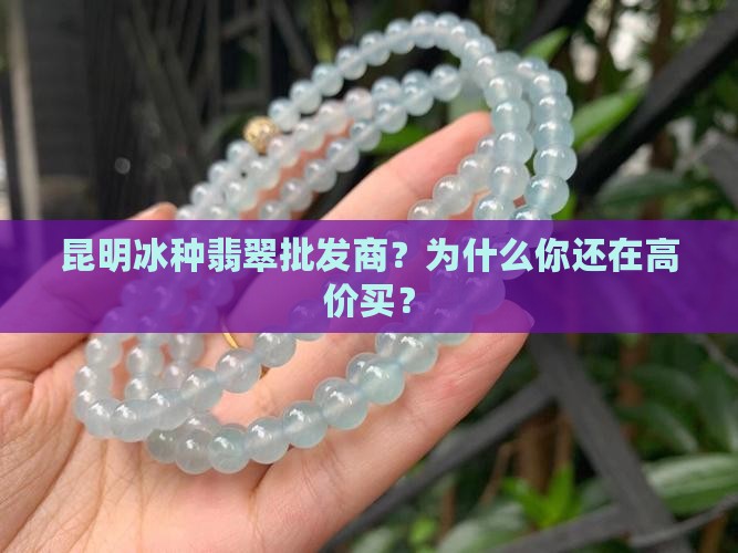 昆明冰种翡翠批发商