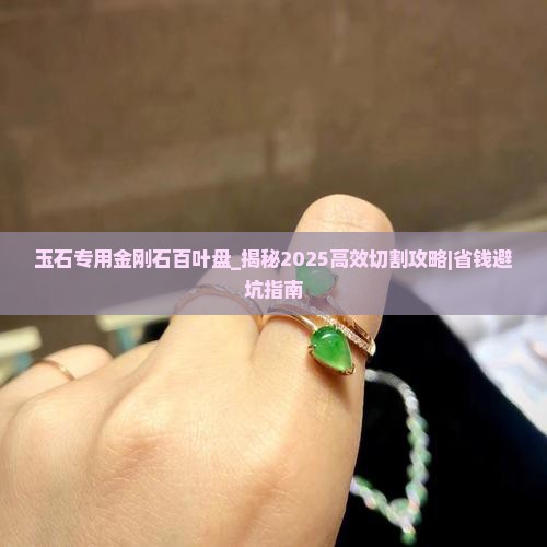 玉石专用金刚石百叶盘