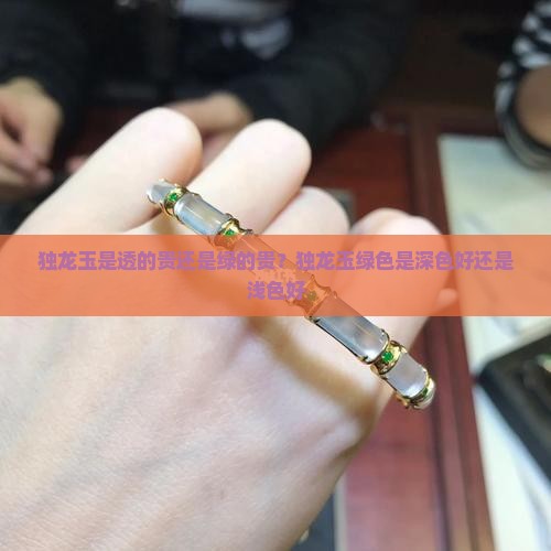 独龙玉是透的贵还是绿的贵？独龙玉绿色是深色好还是浅色好