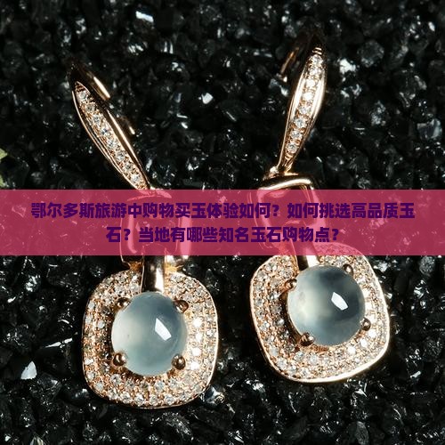 鄂尔多斯旅游中购物买玉体验如何？如何挑选高品质玉石？当地有哪些知名玉石购物点？