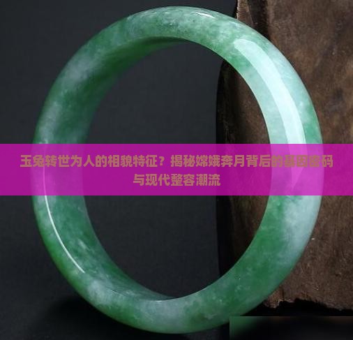 玉兔转世为人的相貌特征？揭秘嫦娥奔月背后的基因密码与现代整容潮流
