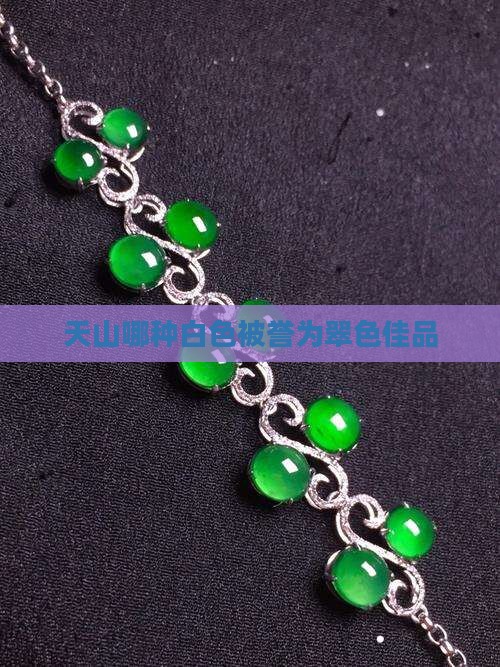 天山哪种白色被誉为翠色佳品