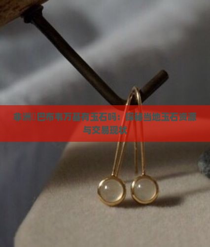 非洲葏巴布韦万基有玉石吗：探秘当地玉石资源与交易现状
