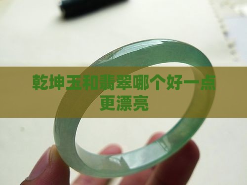 乾坤玉和翡翠哪个好一点更漂亮