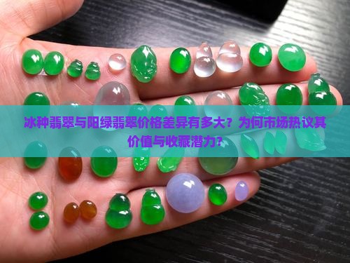 冰种翡翠与阳绿翡翠价格差异有多大？为何市场热议其价值与收藏潜力？