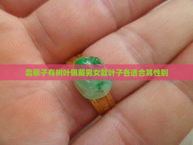 翡翠子有树叶佩戴男女款叶子各适合其性别
