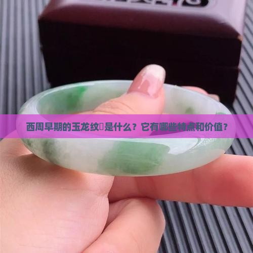 西周早期的玉龙纹玦是什么？它有哪些特点和价值？