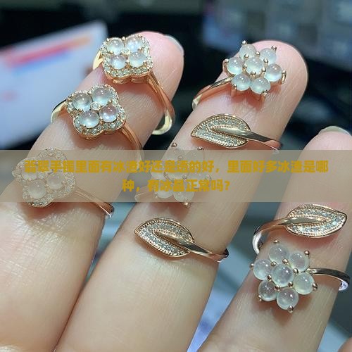 翡翠手镯里面有冰渣好还是透的好，里面好多冰渣是哪种，有冰晶正常吗？