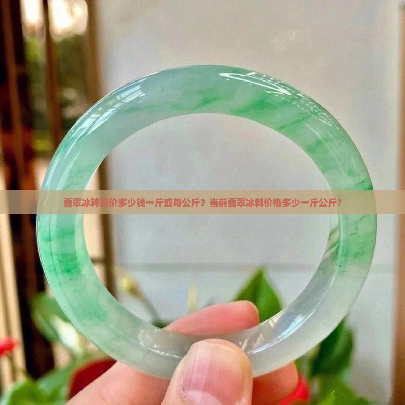 翡翠冰种现价多少钱一斤或每公斤？当前翡翠冰料价格多少一斤公斤？