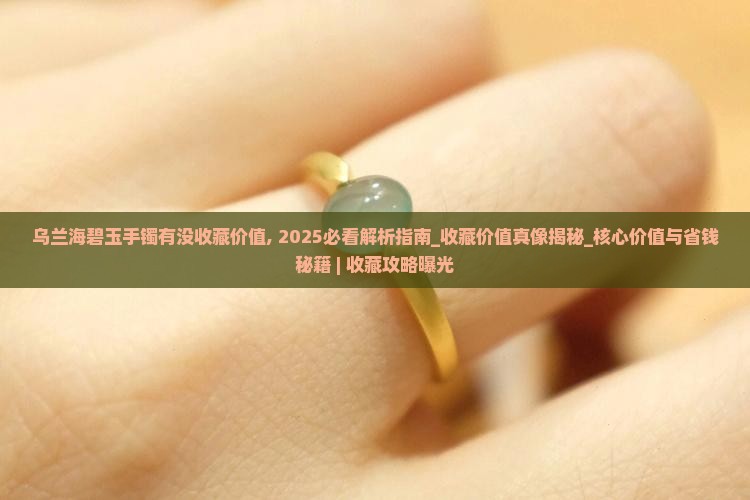 乌兰海碧玉手镯有没收藏价值