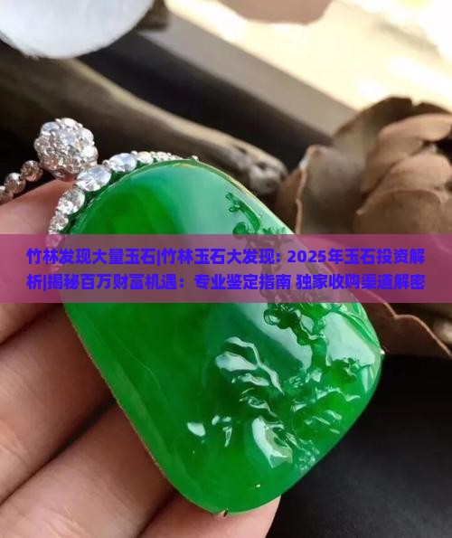 竹林发现大量玉石