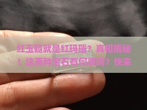 红玉髓就是红玛瑙