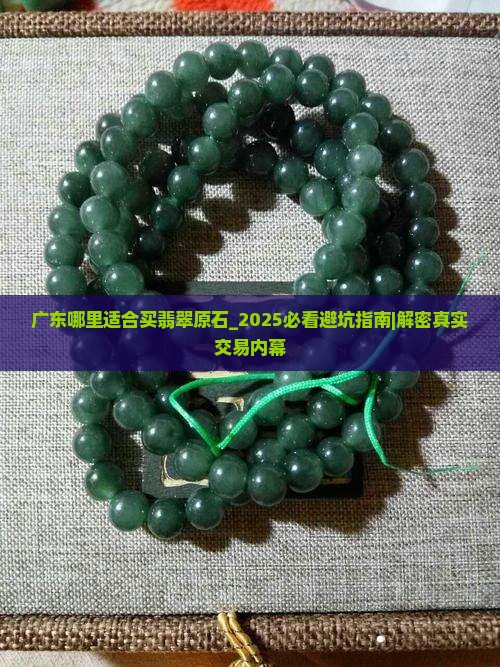 广东哪里适合买翡翠原石