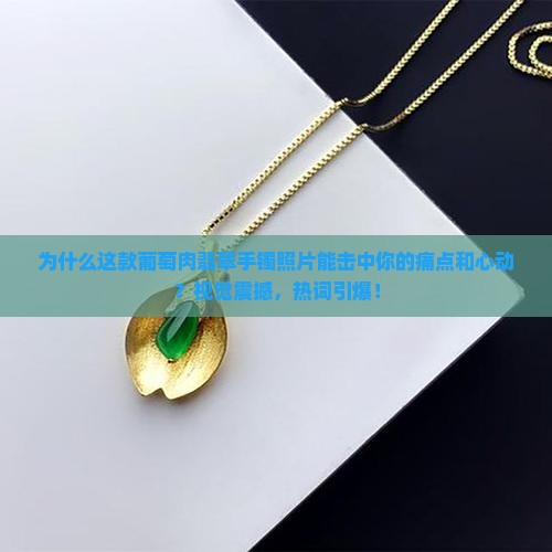 葡萄肉翡翠手镯照片