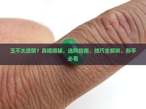 玉不太透明