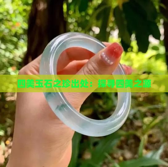 四美玉石之珍出处