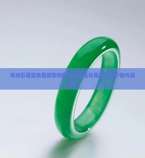 海纹石是蓝色程度影响颜色还是玉化程度决定价值与品质
