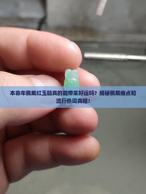 本命年佩戴红玉髓真的能带来好运吗？揭秘佩戴痛点和流行热词真相！