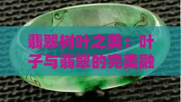 翡翠树叶之美：叶子与翡翠的完美融合
