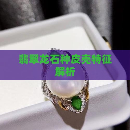翡翠龙石种皮壳特征解析