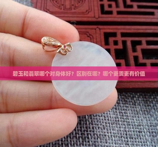 碧玉和翡翠哪个对身体好？区别在哪？哪个更贵更有价值