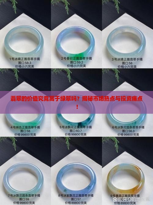 翡翠的价值究竟高于绿翠吗？揭秘市场热点与投资痛点！