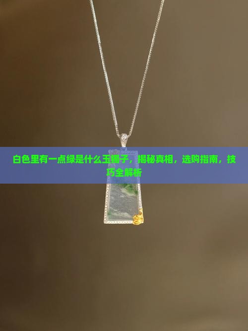 白色里有一点绿是什么玉镯子