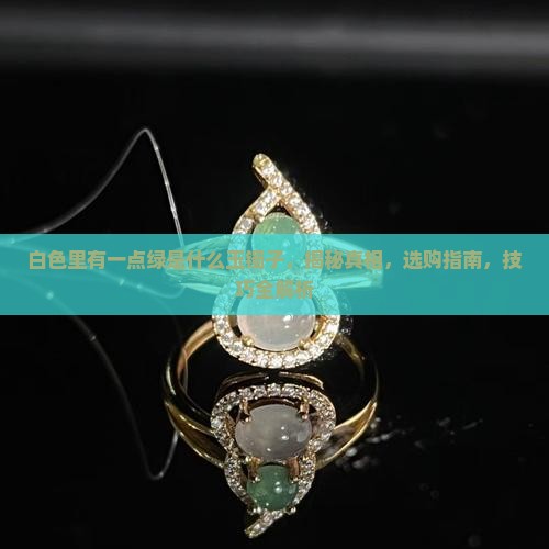 白色里有一点绿是什么玉镯子
