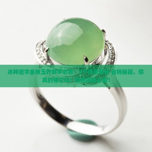 冰种透字金枝玉叶