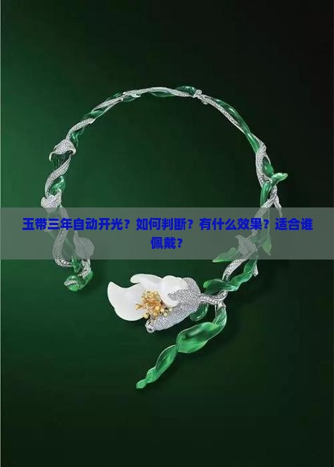 玉带三年自动开光？如何判断？有什么效果？适合谁佩戴？