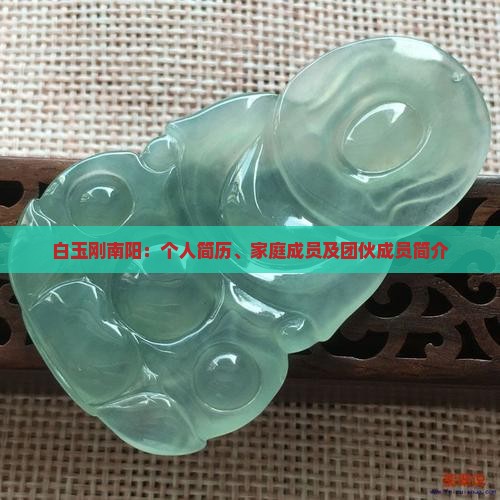 白玉刚南阳：个人简历、家庭成员及团伙成员简介