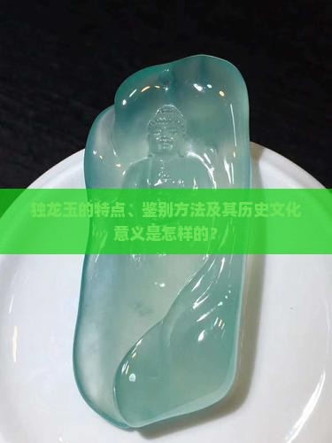 独龙玉的特点、鉴别方法及其历史文化意义是怎样的？