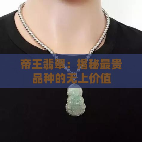 帝王翡翠：揭秘最贵品种的无上价值