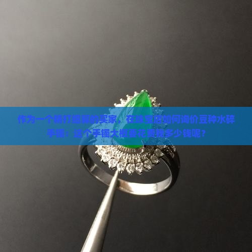 作为一个精打细算的买家，在珠宝店如何询价豆种水碎手镯：这个手镯大概要花费我多少钱呢？