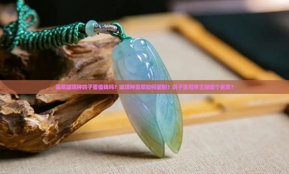翡翠玻璃种鸽子蛋值钱吗？玻璃种翡翠如何鉴别？鸽子蛋和帝王绿哪个更贵？