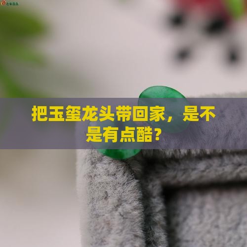 把玉玺龙头带回家，是不是有点酷？