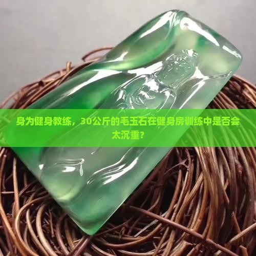 身为健身教练，30公斤的毛玉石在健身房训练中是否会太沉重？