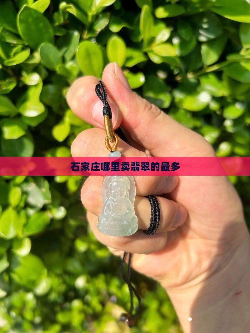 石家庄哪里卖翡翠的最多