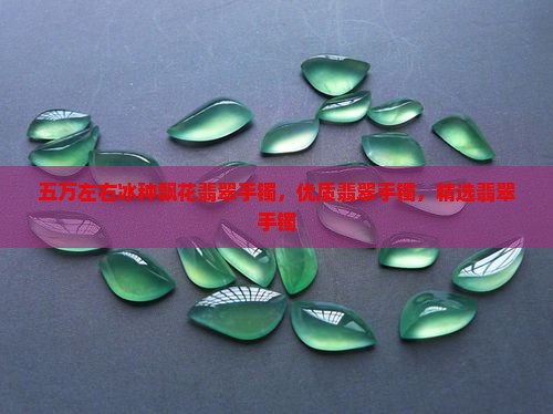 五万左右冰种飘花翡翠手镯