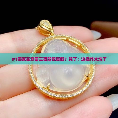 #1买家实测富三哥翡翠真假？哭了：这操作太坑了