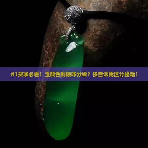 #1买家必看！玉颜色到底咋分级？快告诉我区分秘籍！