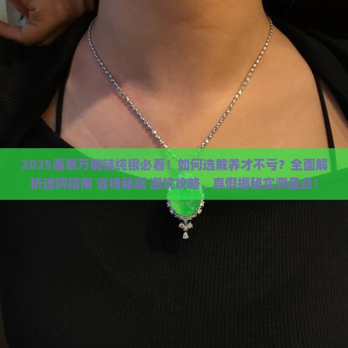 翡翠万能链纯银 翡翠万能链纯银