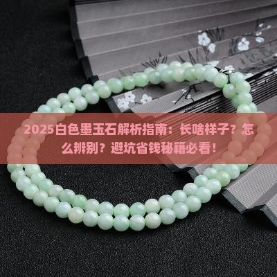 白色墨玉石长啥样子