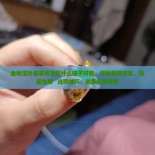 金枝玉叶翡翠吊坠配什么链子好看