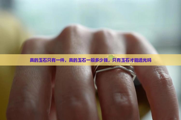 真的玉石只有一件