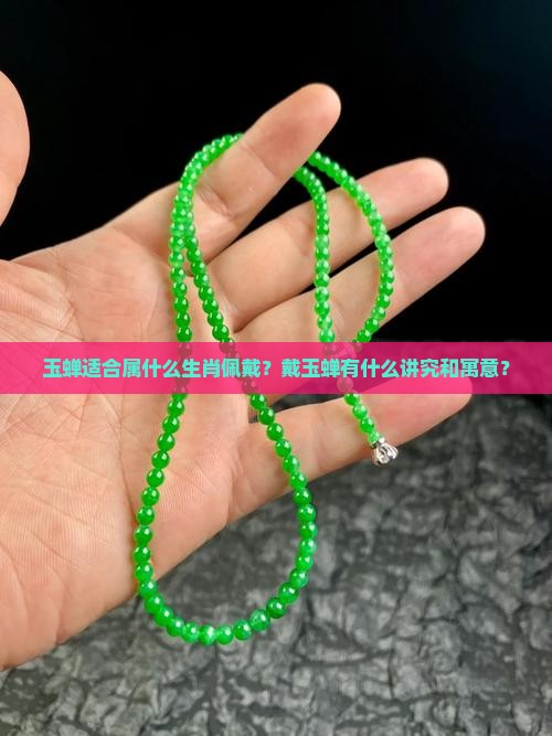玉蝉适合属什么生肖佩戴？戴玉蝉有什么讲究和寓意？