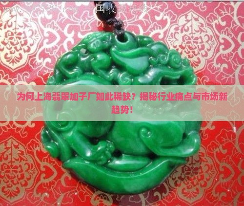 为何上海翡翠加子厂如此稀缺？揭秘行业痛点与市场新趋势！