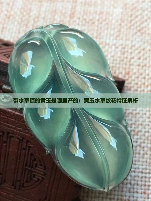 带水草顷的黄玉是哪里产的：黄玉水草纹花特征解析