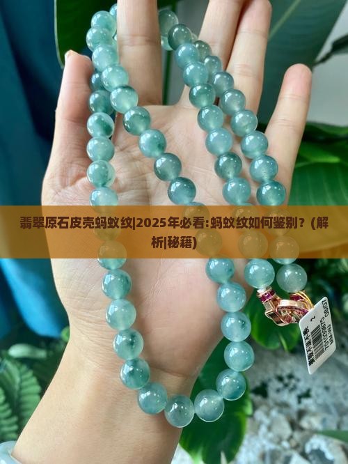 翡翠原石皮壳蚂蚁纹