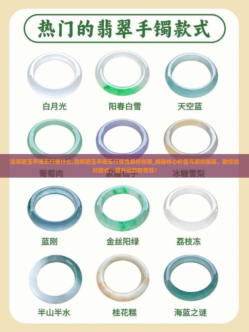 翡翠碧玉手镯五行属什么